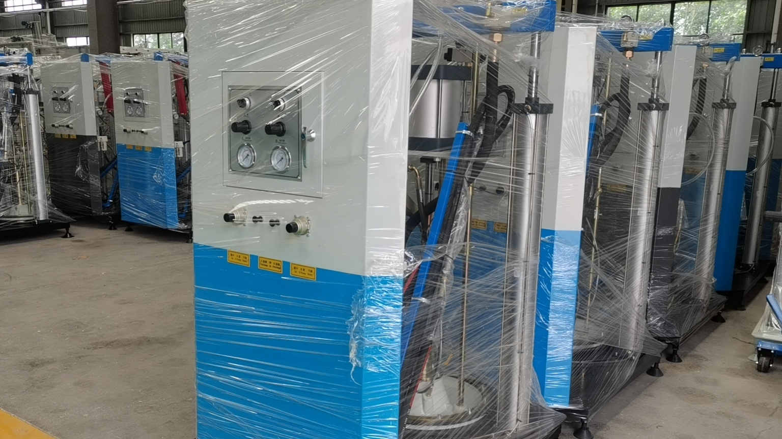 雙組份打膠機怎么操作？